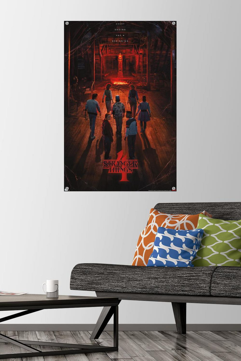 Netflix Stranger Things : Saison 4 - Creel House Teaser One Sheet