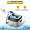 thumbnail image 2 of VEVOR Nettoyeur Ultrasonique Nettoyeur Ultrasonique Numérique 1,2l Machine de Nettoyage Auto, 2 of 9