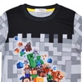 thumbnail image 4 of Kawell Pyjamas pour Garçons 4-15 Ans Enfants Minecraft Vêtements de Nuit, Lot de 2, 4 of 7