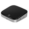 thumbnail image 1 of BTI-029 Wireless Bluetooth 5.0 Transmitter and Receiver 2-in-1 Adapter with 3.5mm AUX & Toslink Optical Audio Ports, APT-X Low Latency, Multi-Point Connection, 350mAh Battery for TV, PC, Headphones,, 1 of 6