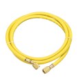 thumbnail image 1 of Unique Bargains Tuyau de Chargement Réfrigération 600 Psi 1,8 m 1/4 SAE Connecteur à Filetage Jaune, 1 of 4