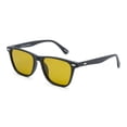 thumbnail image 1 of George Mens Black and Orange Polarized Square Sunglasses, 1 of 3