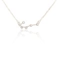 thumbnail image 1 of pitrice Ins Constellations Theme Friendship Necklace Rhinestone Comfortable Delicate with Display Card Pendant for Lover Festival Gifts Cancer Silver, 1 of 6