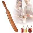 thumbnail image 2 of WHEANG Skinny Spurtle For Dough Whisk Bread Baking Wooden Kitchen Tools For Nonstick Cookware For Dough Jar Scraping & Reaching Bottom Sour Dough Accessories, 2 of 8
