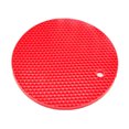 thumbnail image 1 of Rubber Non-Slip Heat Resistant Mat Colorful Non-Slip Pad Round Coaster Cushion Placemat Pot Holder Table Silicone Mat, 1 of 4