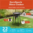 thumbnail image 3 of LoCo Cookers 22" Propane Outdoor Disco Cooker with Interchangeable Legs & SureSpark Ignition Refurbished Excellent, 3 of 8