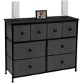 thumbnail image 2 of Sorbus Closet Drawer Organizers, Black, 2 of 6