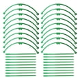 thumbnail image 2 of MTBLYS Support Cage Climbing Tomato Cage with Stakes and Stabilizing Ring Adjustable Height 3 Ring Set Easy Assembly Garden Support for Flowers Vines, 2 of 2