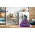 thumbnail image 2 of Ahgly Tapis Rectangulaire Lavable en Machine Intérieur Transitionnel Violet Violet, 7 Pieds x 9 Pieds, 2 of 7