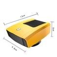 thumbnail image 2 of 12 Car Heater That Plugs Into 150W Heater For All Kinds Of 12V Vehicl, 2 of 6