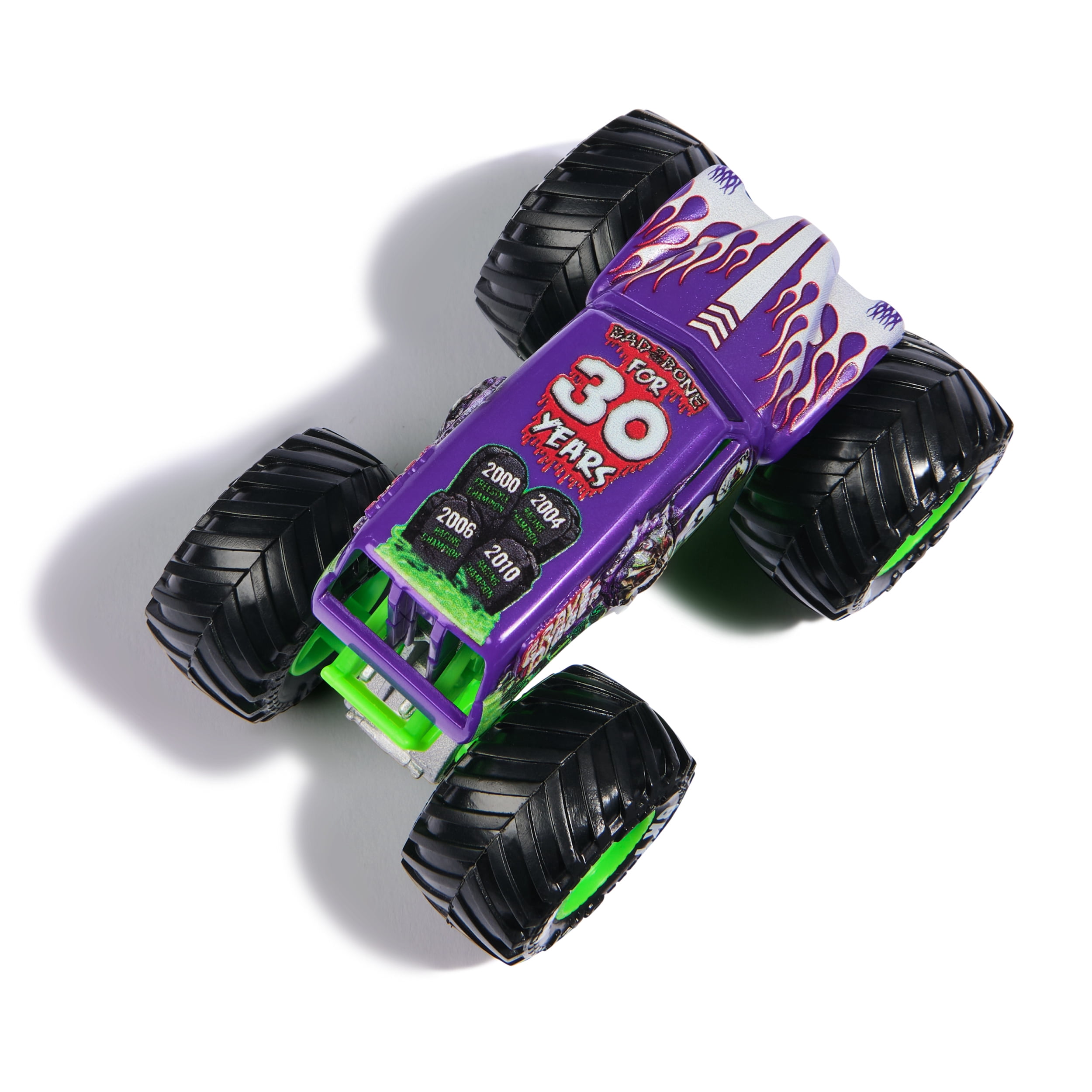 Monster Jam, Official Grave Digger Monster Truck, Die-Cast Vehicle, 1:64 Scale, Kids Toys for Boys Ages 3 and up