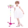 thumbnail image 3 of Kids Karaoke Machine, Microphones Stand Set, Portable, LED Lights, Adjustable Height, Handle, Singing Toy, Educational, Birthday Gift, 3 of 3