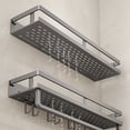 thumbnail image 3 of tamizeot Shower Shelf Holder Lightweight But Sturdy No Drilling Required Without Drilling Shower Storage Rack 60CM, 3 of 6