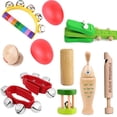 thumbnail image 4 of 11Pcs Kids Baby Musical Instruments Set Montessori Toys For 3 4 5 6 Years Old Children Early Educational Brinquedos Infantil, 4 of 6