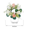 thumbnail image 3 of Amzcrzy Imitation Rose Faux Roses Artificial Flower Table Decorations Wedding Centrepieces Garlands Wedding Party Decorations Event Decorations Applicable Fake Flowers Fall Decorations for Home, 3 of 4