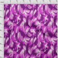 thumbnail image 3 of oneOone Cotton Poplin Purple Fabric Florals Craft Projects Decor Fabric Printed By The Yard 56 Inch Wide, 3 of 4