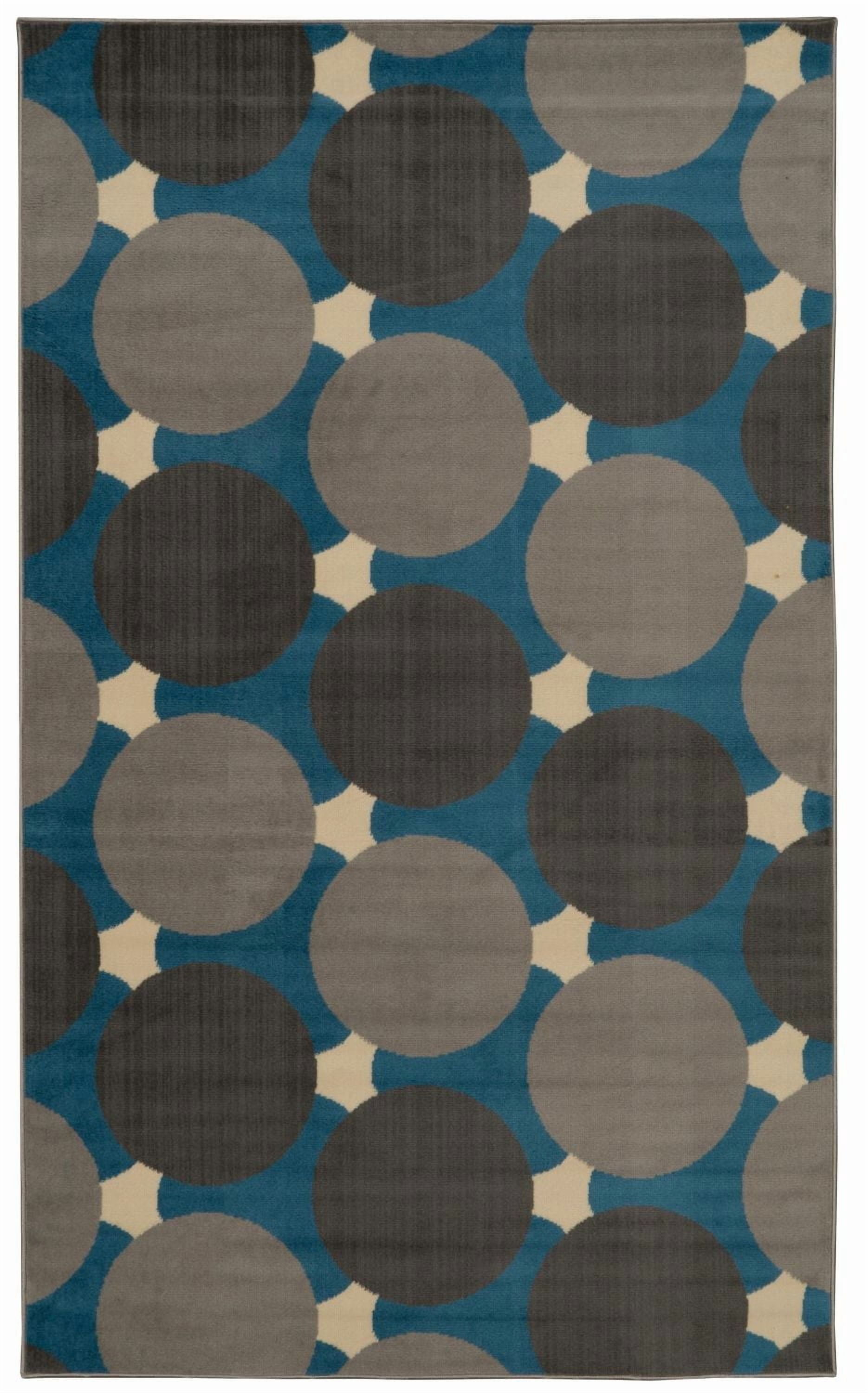 Tapis Capri Jasper bleu & gris de 6 pi 5 po x 9 pi 3 po