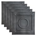 thumbnail image 1 of Great Lakes Tin Cleveland Argento 2ft x 2ft Nail Up Ceiling Tiles (5 Pack), 1 of 6