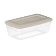 thumbnail image 1 of Sterilite Set Of (5) 5.7 Liter Boxes Grey, 1 of 2