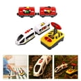 thumbnail image 2 of EeaseCA 1 Set Kids Electric Train Kids Train Toy Plastic Train Toy Remote Controlling Train Toy, 2 of 7