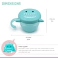 thumbnail image 3 of Melii Animal Snack Containers with Finger Trap for Toddlers, Kids and Adults, 3 of 8
