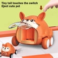 thumbnail image 4 of TIMIFIS Catapult Cars Cute Cartoons Animals Child Catapult Car Mini Inertias Rebounds Car Puzzle Parent-Child Interactive Children's Toy Car Model, 4 of 6