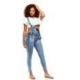 thumbnail image 4 of Cover Girl Women's Plus Size Denim Overalls, Cop Blue, 20W, 4 of 10