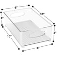 thumbnail image 2 of Sorbus Clear Stackable Plastic Storage Bins, Pantry Organizer Bin Containers, 2 of 7