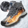 thumbnail image 4 of Women Men Waterproof Warm Sporting Shoe Cozy Non-Slip Winter Fur Lined Snow Boot, 4 of 8