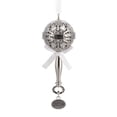 thumbnail image 1 of Hallmark Christmas Ornament (1er Noël de Bébé Silver Baby Rattle 2024 Metal), 1 of 6