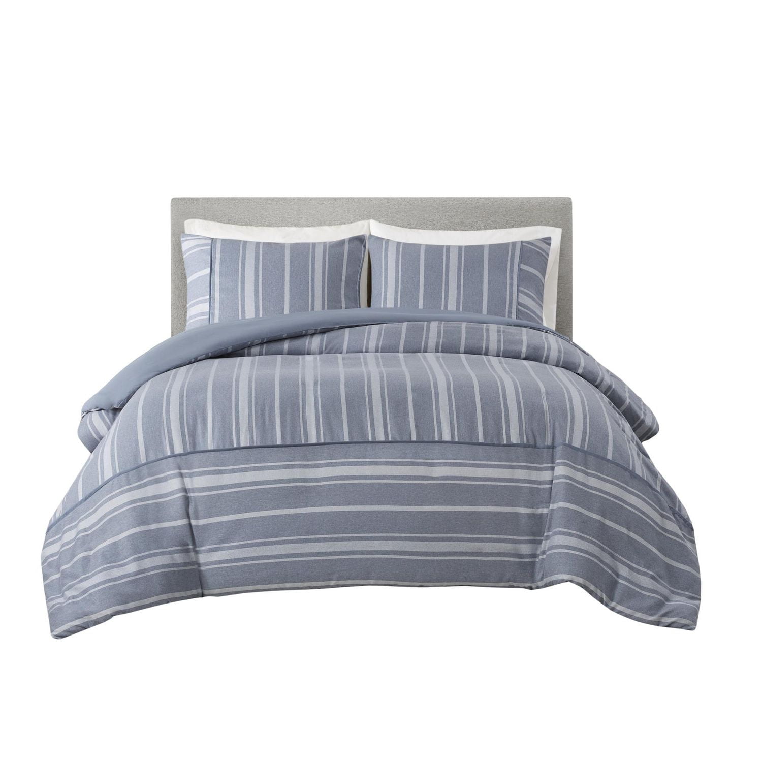 Couette ensemble  surdimensionné à chevrons rayés 3 pièces Kent
