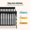 thumbnail image 4 of Dream On Me Ashton Convertible 5-in-1 Crib, Model #660, 4 of 10