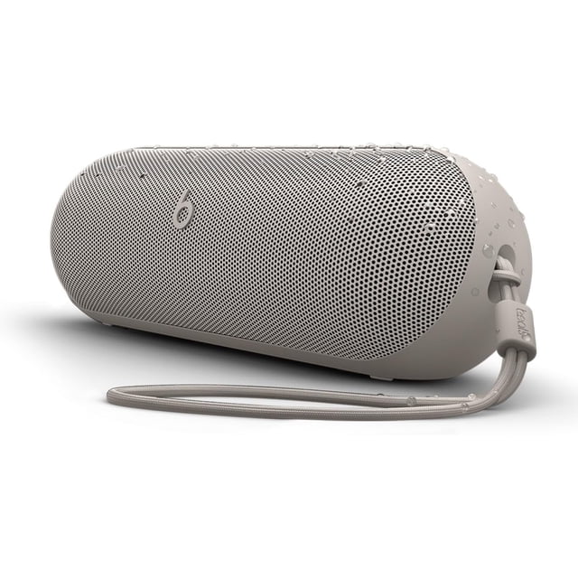 Open Box - Beats Pill x Kim Kardashian Wireless Bluetooth Speaker – Light Gray Portable Speaker