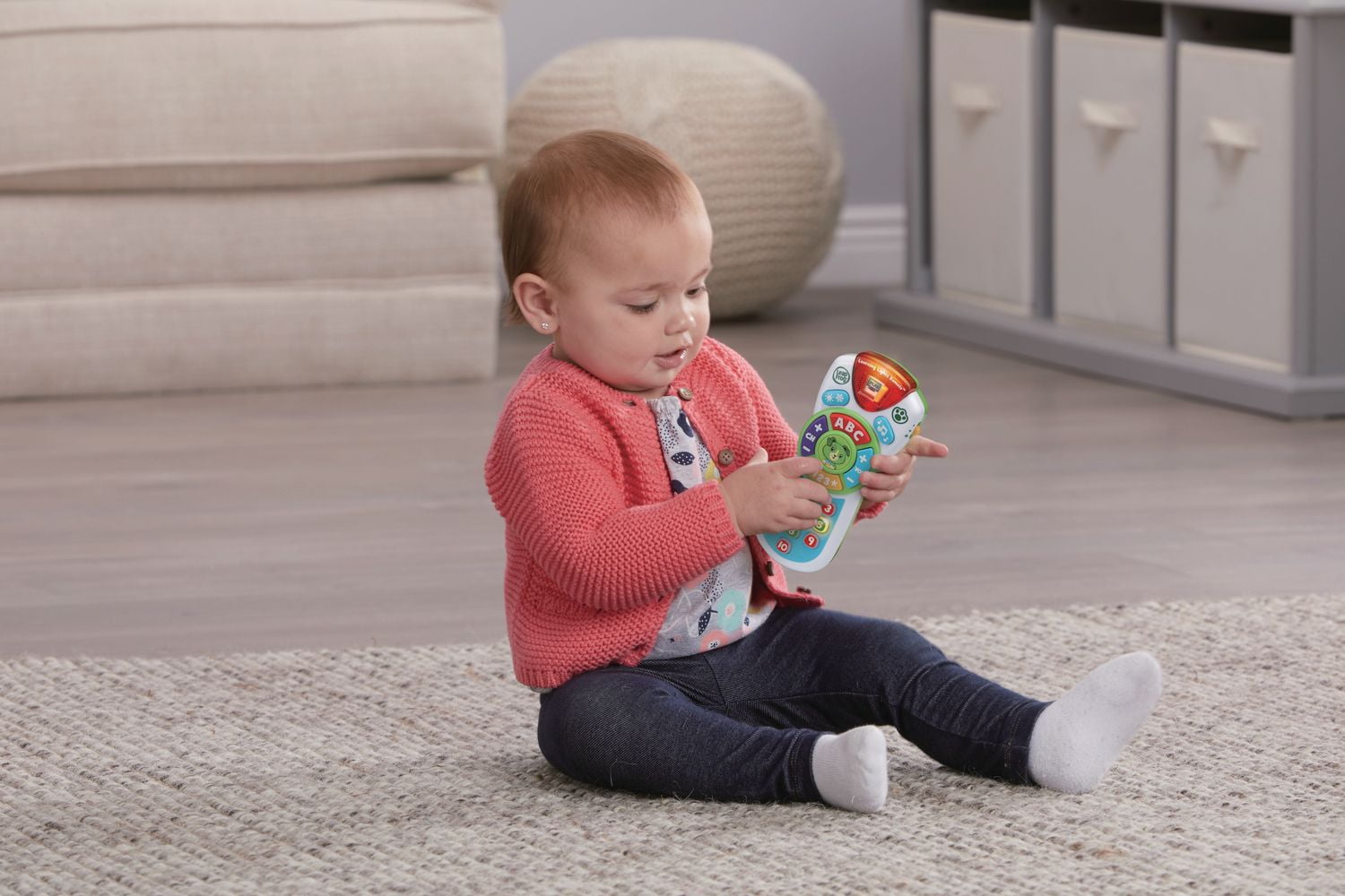 LeapFrog Super télécommande parlante - Télécommande factice avec musique et lumières pour tout-petit - Version française