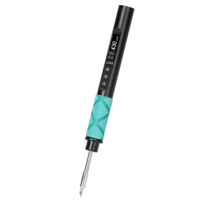 Labymos Mini Intelligent Electric Soldering Iron Portable Soldering Station 0.91inch OLED Display Full Aluminum Alloy