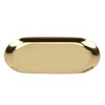 thumbnail image 4 of Heaveant Storage Tray, Nordic Style Stainless Storage Tray Cosmetics Jewelry Cake Plate for Office Desks(L-Golden), 4 of 8