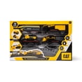 thumbnail image 1 of Little Machines Power Tracks Battery Operated Train Set, Engine with Working Headlight, 3 Rail Cars, Working Crane, Appropriate Ages 3 Years and up, 1 of 5