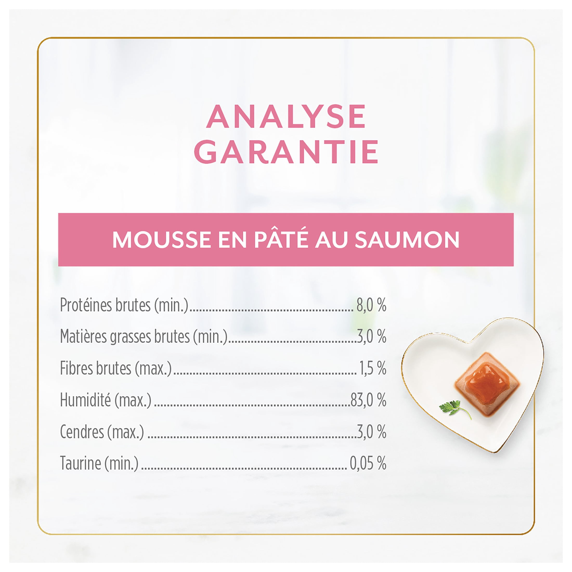 Fancy Feast Gems Mousse en Pâté avec Saumon, Nourriture Humide pour Chats, 57 g x 2