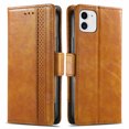 thumbnail image 3 of Case for iPhone 11 Cover Leather Wallet Folio Case Book Design Flip Magnetic Closure - Yellow, 3 of 5
