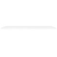 thumbnail image 2 of vidaXL Tablettes Murales Flottantes 4 Pcs Blanc 120x23,5x3,8 cm MDF, 2 of 5