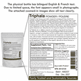 thumbnail image 2 of AyuMantra Poudre de Triphala / Nettoyage Digestif et Détox / 227 g, 2 of 2