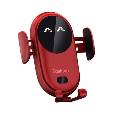 zanvin Noël, Support de Voiture avec Chargeur Sans Fil à Serrage Automatique, Capteur Infrarouge Intelligent, Support d'Aération pour Téléphone Mobile, Cadeau d'Anniversaire