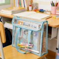 thumbnail image 2 of Blue Clear Tote Bag Pvc Thickened Double Layer Waterproof Book Bag For Students School Exam, 2 of 7