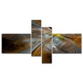 thumbnail image 2 of Design Art - Fleur Fractale Jaune Symétrique, 2 of 2