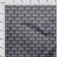 thumbnail image 2 of oneOone Georgette Viscose Fabric Dot & Bicycle Block Print Sewing Fabric BTY 42 Inch Wide, 2 of 4