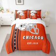 thumbnail image 2 of YST 7Pcs American Football Comforter Set with Sheets, Football Helmet, Queen, 2 of 5