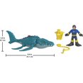 thumbnail image 3 of Imaginext - Jurassic World - Mosasaure et plongeur, 3 of 8
