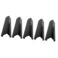 thumbnail image 2 of Replacement Porcelain Steel Heat Plate Master Chef G42602, G42601, Gas Grill Models - 5 PACK, Heat Plate, Heat Shield, Heat Tent, Burner Cover, 2 of 5