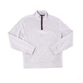 thumbnail image 3 of Tasso Elba Mens Piped 1/4 Zip Pullover Sweater cloudyhthr 2XL, 3 of 3