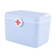 thumbnail image 2 of JWshufel All Purpose Portable Compact First Aid Kit for Home Car Travel Camping and Outdoor Emergencies Handles Minor Cuts Sprains Burns Insect Bites and Skin Rashes, 2 of 8